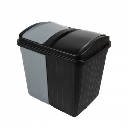 صندوق قمامة مزدوج (80 لتر)