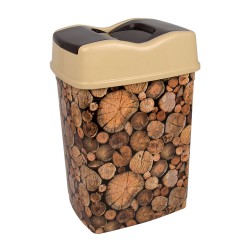  حاوية القمامه بغطائين(٢٥لتر)نمرة ٤