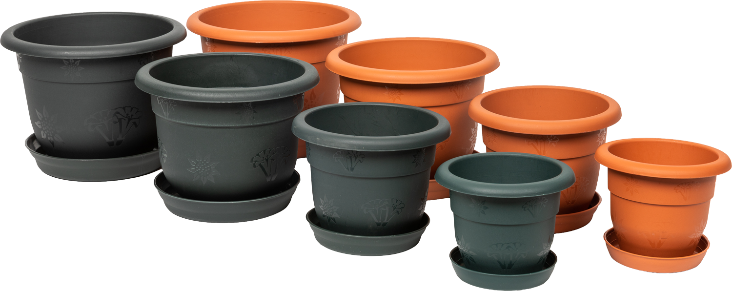 Plastik Çiçek Saksısı