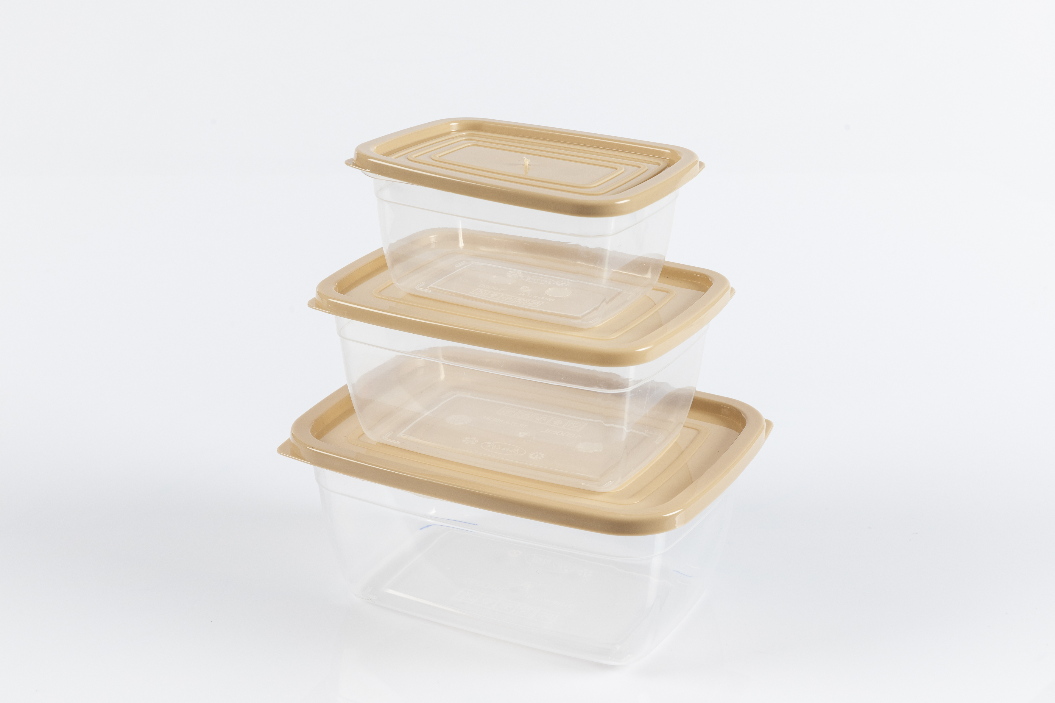 Köşeli Saklama Kabı Set