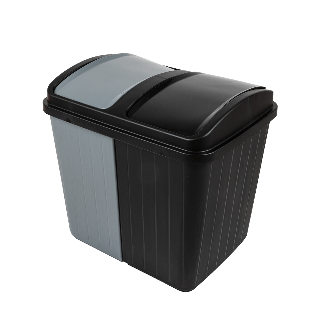 İKİLİ ÇÖP KOVASI (80 Lt.)